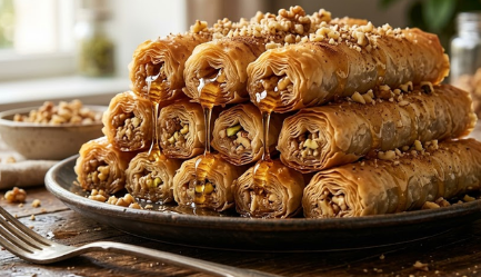 Sočna Rolana Baklava Sa Orasima – Originalni Recept
