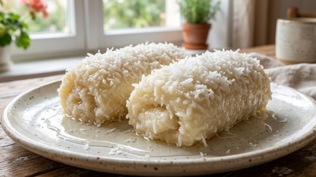 Sočne Kokos Kiflice U Sirupu – Brzi Starinski Recept