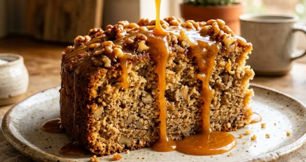 Sočni Kolač Sa Orasima I Karamelom – Brzi Recept