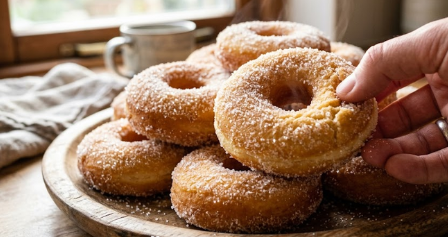 Vazdušaste Krofne Iz Air Fryera – Recept Bez Prženja