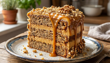 Karamel Torta Sa Orasima – Raskošni Domaći Recept