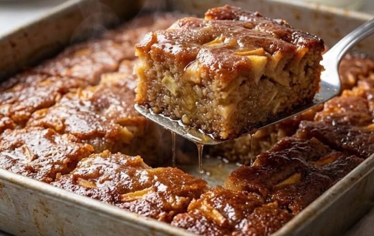 Sočni Kolač Sa Jabukama I Grizom – Starinski Recept