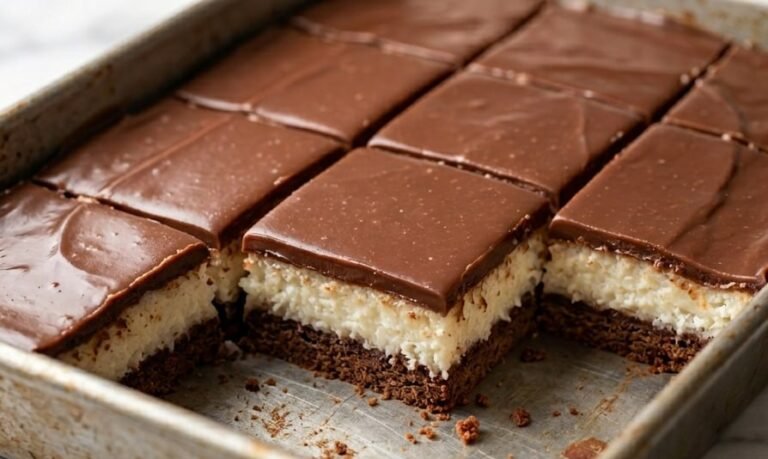 Čokoladna Kokos Kocka – Brzi Recept Bez Pečenja