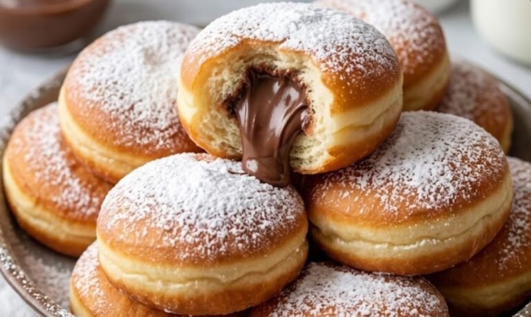 Savršene Domaće Krofne sa Nutellom | Recept za Najmekše Testo