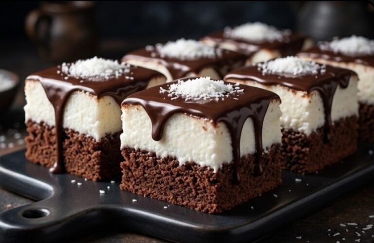 Kremaste Kokos Kocke | Savršen Recept za Čoko-Kokos Kolač