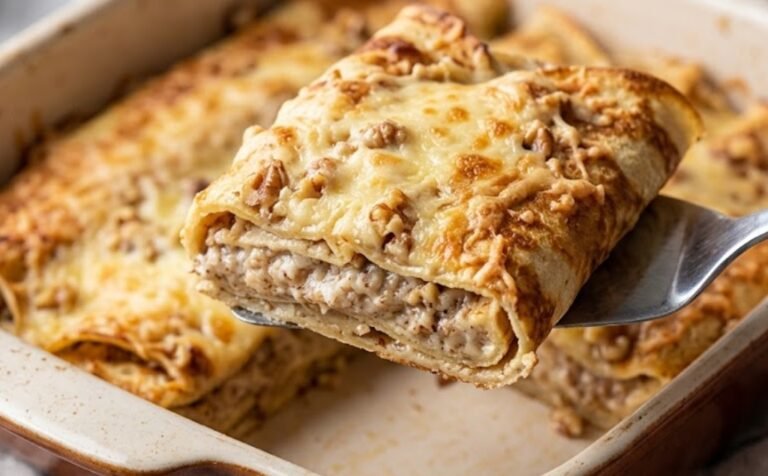Najbolji Recept za Gratinirane Palačinke sa Orasima | Zapečeni Desert
