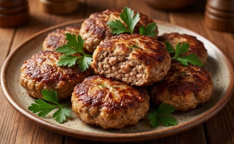 Domaće Faširane Šnicle | Recept za Najsočnije Odreske od Mlevenog Mesa