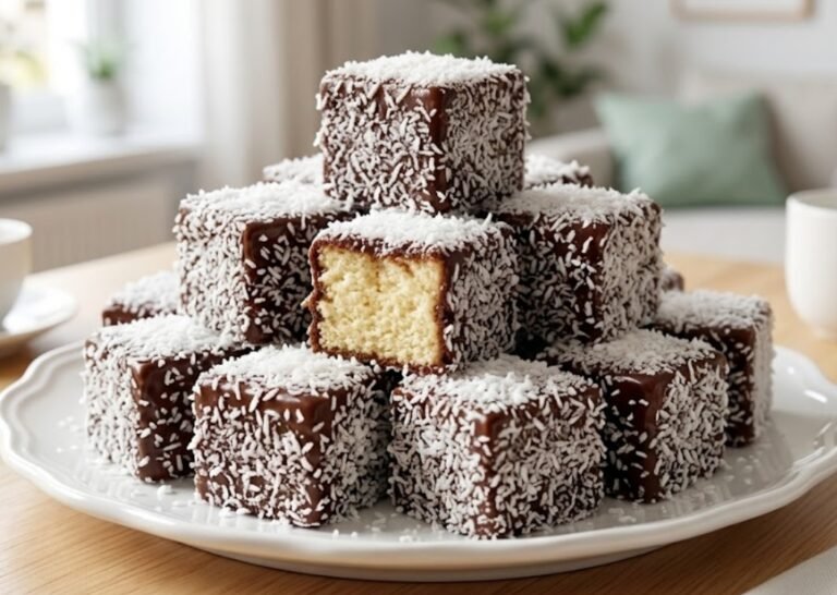 Domaći Čupavci | Recept za Najmekše Kokos Kocke sa Čokoladom