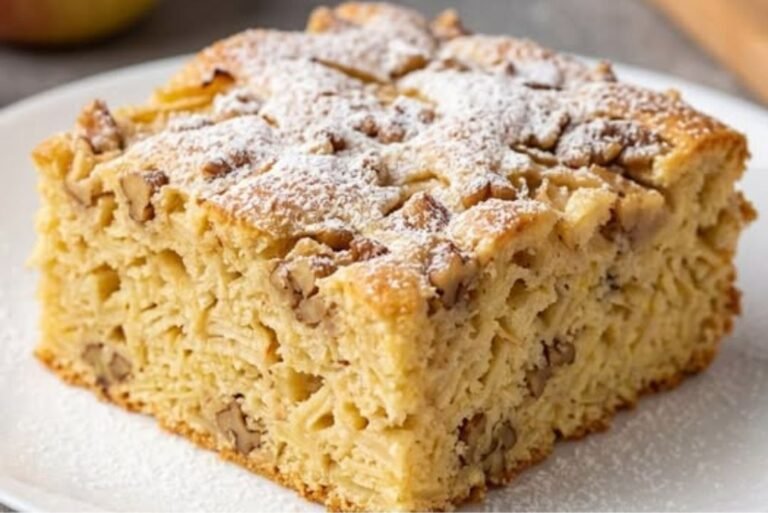 Brzi Kolač sa Jabukama i Orasima | Jednostavan Recept na Čaše