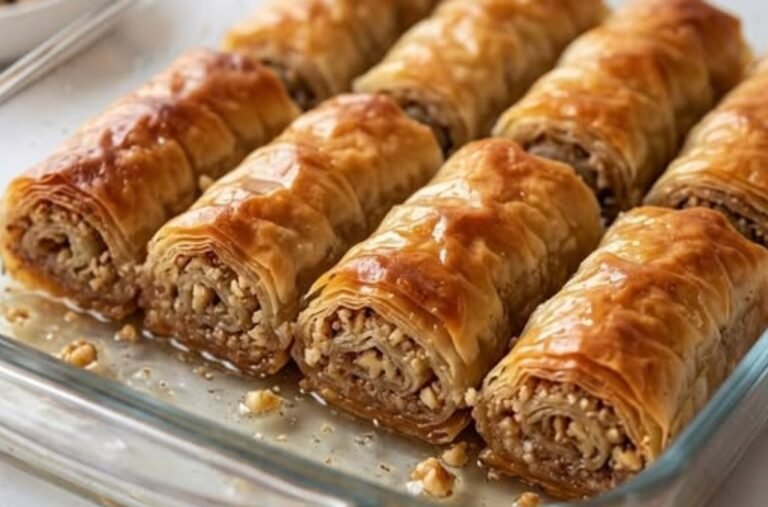 Savršena Rolovana Baklava | Brz i Tradicionalan Recept sa Orasima
