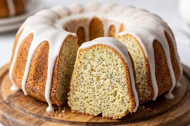 Sočni Limun Kuglof sa Makom | Brzi Recept za 50 Minuta