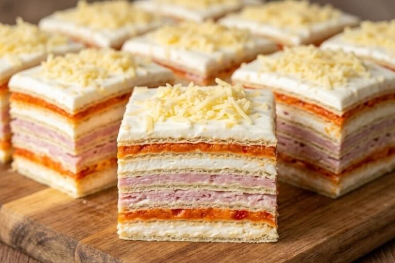 Svečana Slana Rozen Torta | Dekorativno Predjelo za 25 Minuta