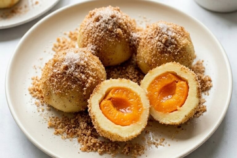 Darun Knedle Sa Kajsijama | Traditional Apricot Dumplings Recipe