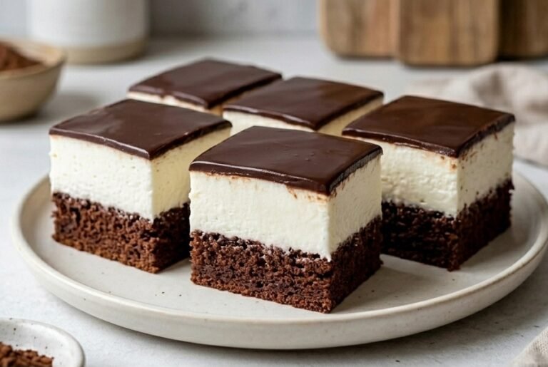 Originalne Ledene Kocke | Sočni Čokoladni Kolač sa Belim Filom
