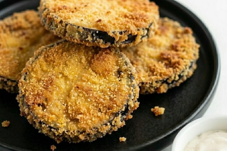 Hrskavi Posni Pohovani Patlidžan | Veganski Recept Bez Glutena