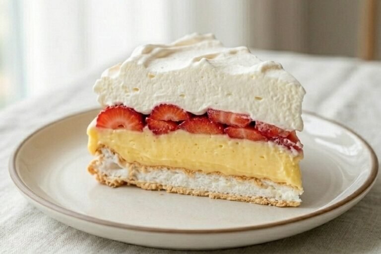 Posna Beli Anđeo Torta | Raskošna Rozen Torta sa Vanilom