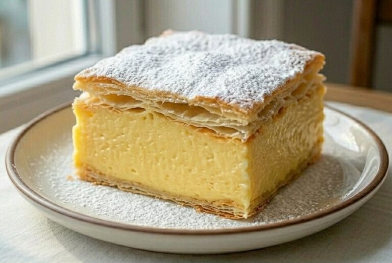 Domaća Krempita | Autentični Recept za Vazdušasti Žuti Krem