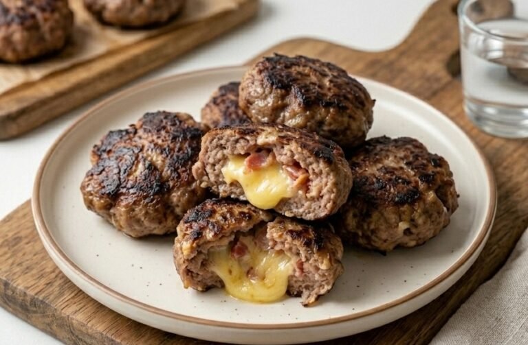 Kafanski Uštipci od Mesa | Vrhunski Recept sa Sirom i Slaninom