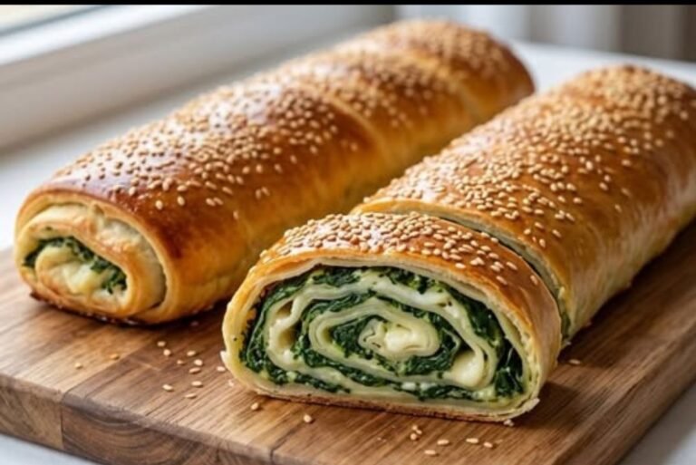 Brza Slana Štrudla sa Spanaćem i Feta Sirom | Recept za 40 Minuta