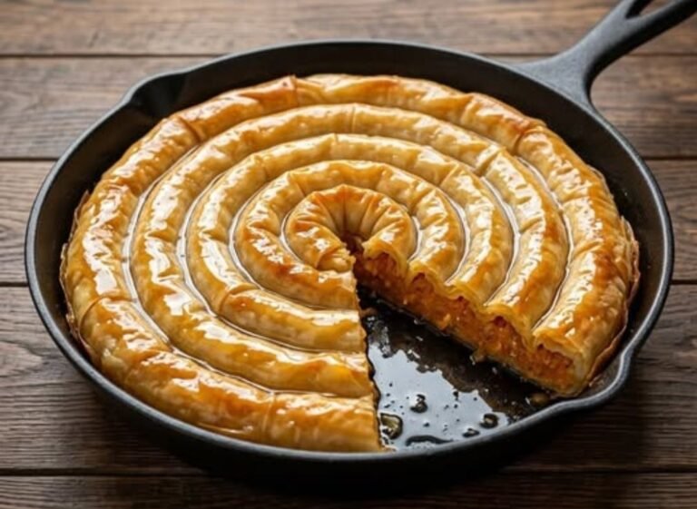 Sočna Domaća Bundevara sa Sirupom | Tradicionalna Zalivena Pita
