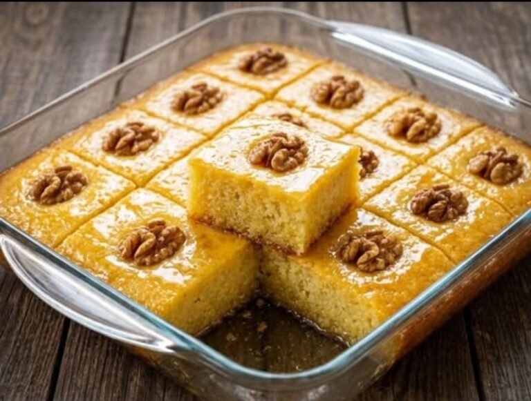 Starinska Tatlija | Tradicionalni Sočni Zaliveni Kolač sa Orasima