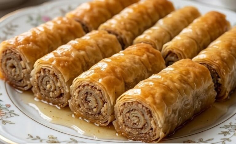 Domaća Rol Baklava sa Orasima | Najhrskaviji Tradicionalni Recept