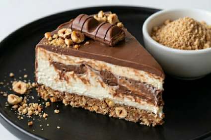 Kinder Bueno Torta Bez Pečenja | Kremasti Desert od Lešnika