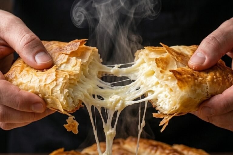 Domaća štrudla sa sirom | Savršen recept za hrskavu i sočnu pitu