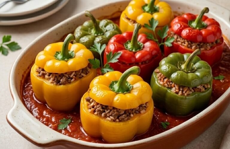 Domaće punjene paprike | Tradicionalni recept u bogatom paradajz sosu
