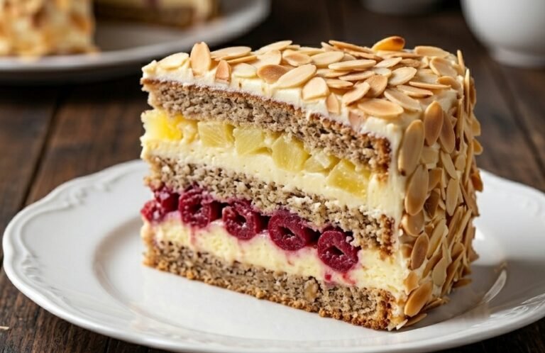 Moskva šnit torta | Originalni recept za najelegantniju voćnu tortu