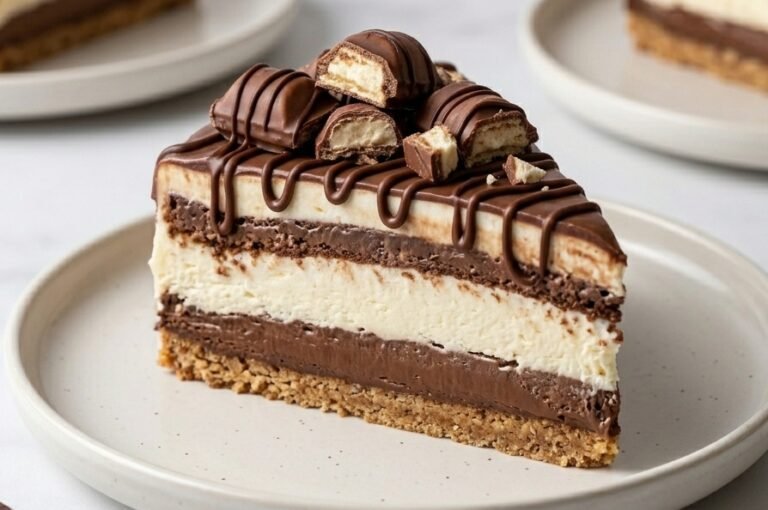 Kremasta Kinder Bueno torta | Najbolji recept bez pečenja sa Plazmom