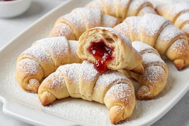 Najbolje Domaće Kiflice sa Džemom | Recept za Mekano Testo