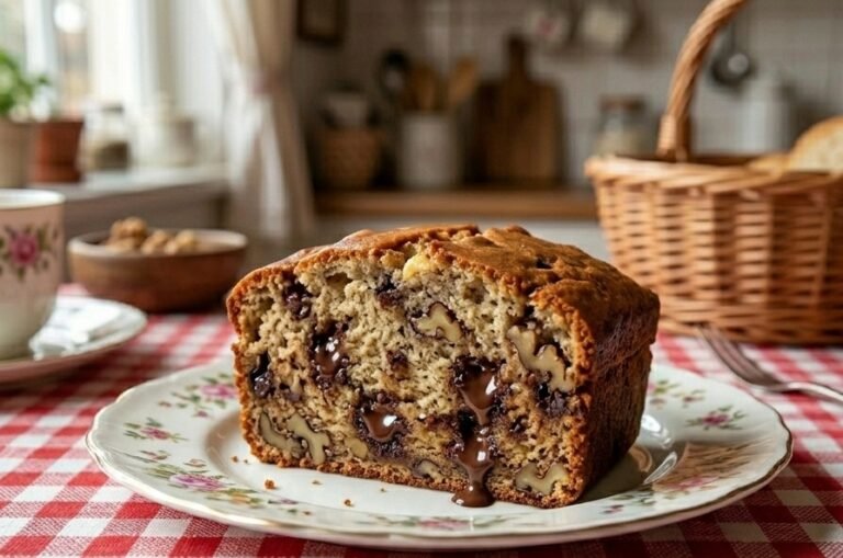 Najsočniji Kolač od Banane | Recept sa Čokoladom i Orasima