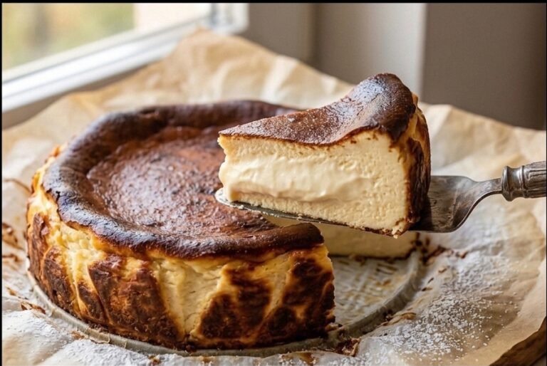 Baskijski čizkejk | Recept za čuveni spaljeni San Sebastian desert