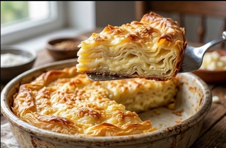 Domaća gibanica gužvara | Tradicionalni recept za pitu sa sirom