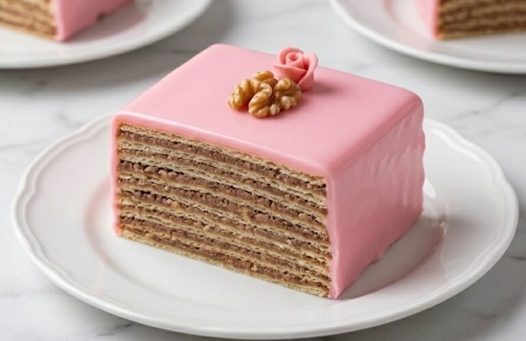 Najbolja Rozen Torta | Brzi Recept sa Gotovim Korama i Orasima