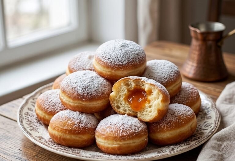 Domaće starinske krofne | Savršen recept za vazdušasto testo i beli prsten