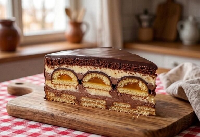 Plazma Jaffa torta | Najlepša torta bez pečenja sa ukusom pomorandže i čokolade