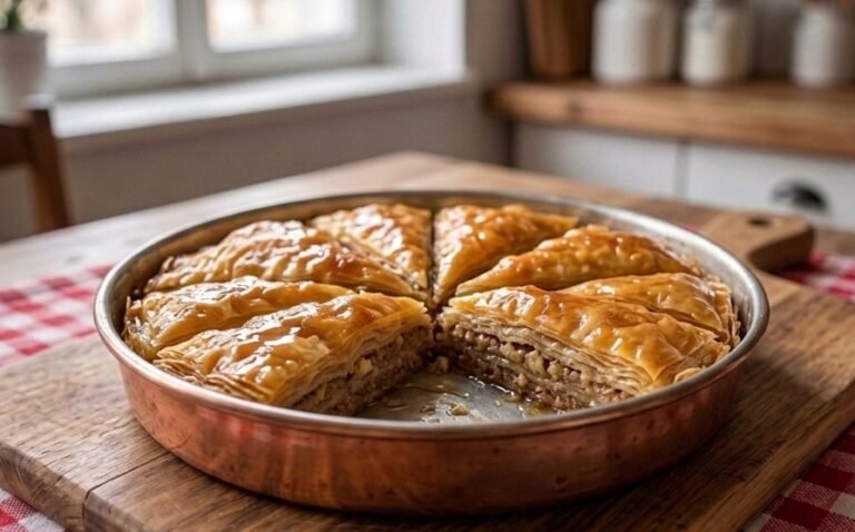 Domaća baklava | Najbolji starinski recept za hrskavi zaliveni kolač