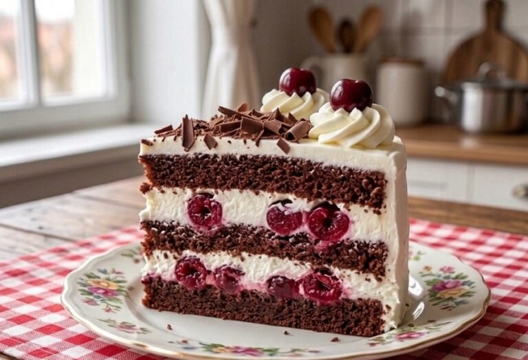 Švarcvald torta | Najbolji recept za raskošnu čokoladnu tortu sa višnjama