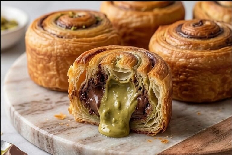 Njujork rolnice sa pistaćima | Recept za popularni lisnati desert