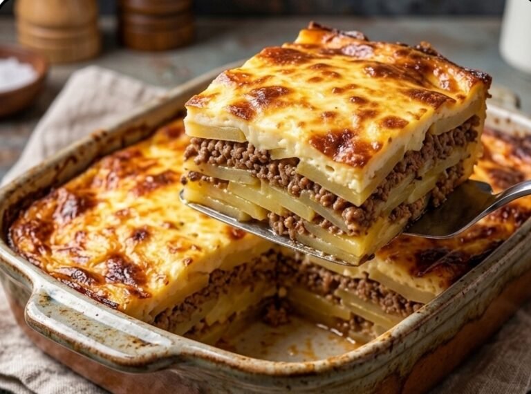 Tradicionalna balkanska musaka | Originalni recept sa krompirom i mesom
