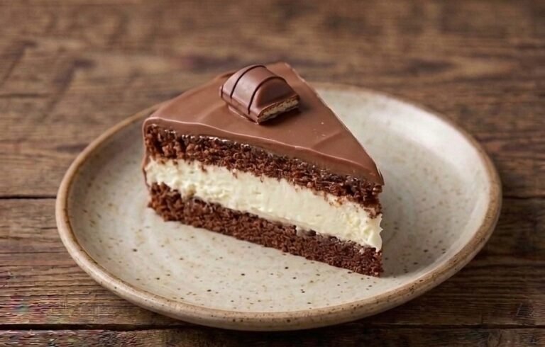 Domaća Kinder torta (Kinder Cake) | Savršen čokoladno-mlečni desert