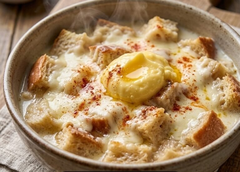 Starinska popara | Tradicionalni kremasti doručak od starog hleba