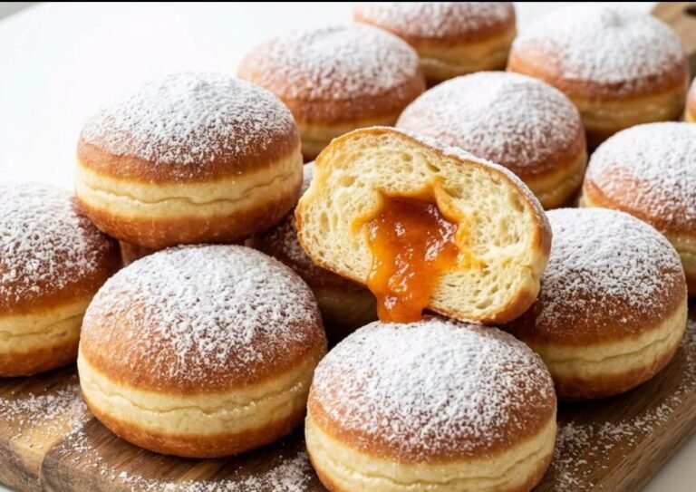 Domaće Krofne | Najmekši Recept sa Džemom od Kajsija