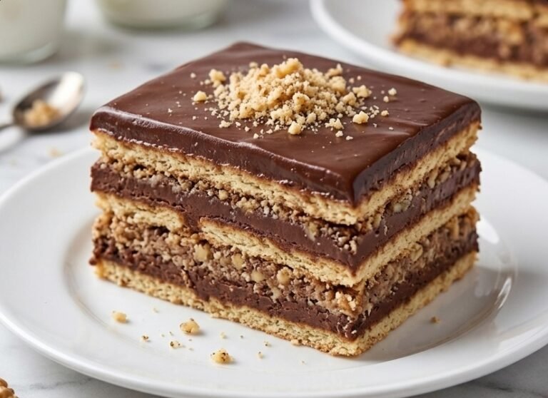 Domaća posna keks torta | Brzi veganski desert bez pečenja