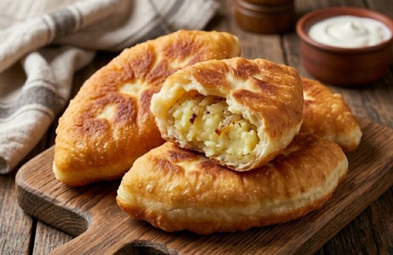 Autentične Bakine Piroške sa Krompirom | Najmekše prženo testo