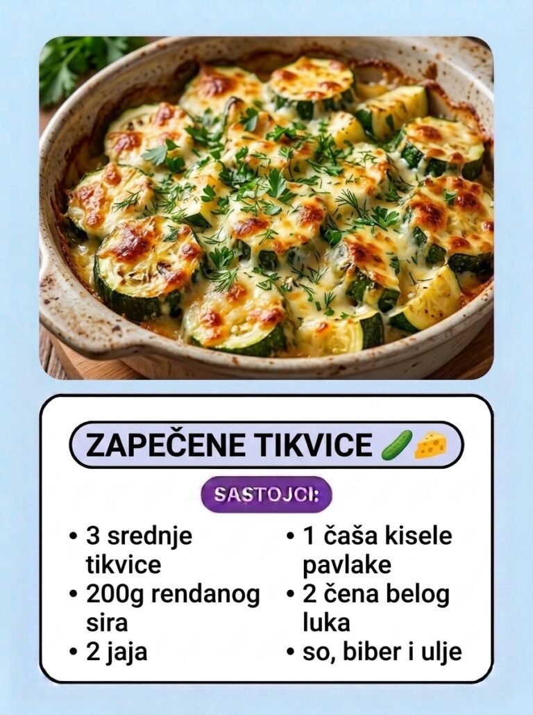 Zapečene tikvice sa sirom | Brzi i sočni obrok iz rerne