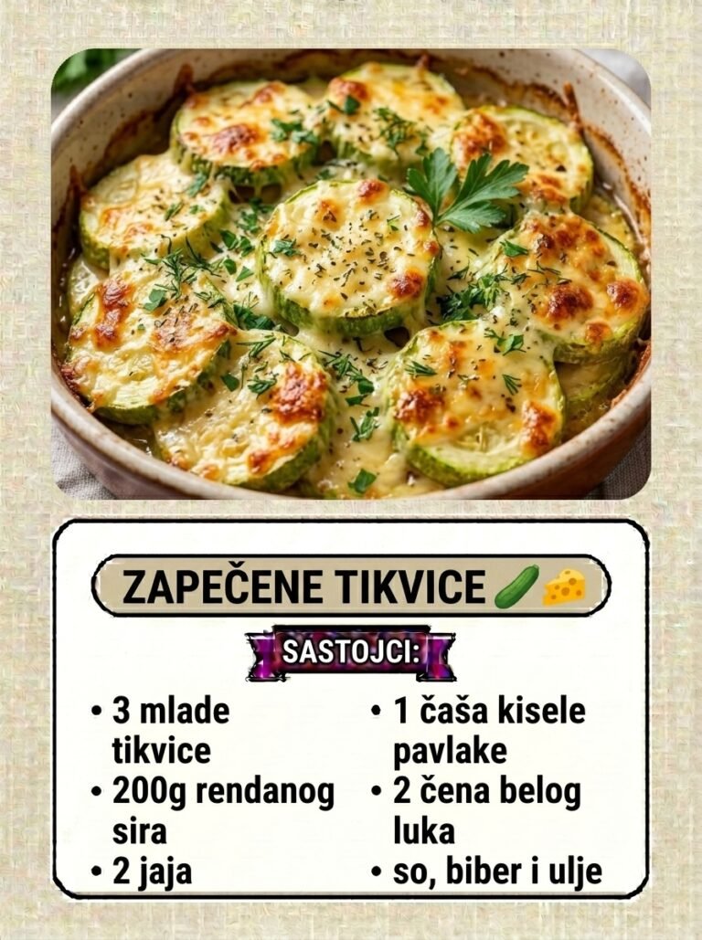 Zapečene tikvice sa sirom | Savršen lagani letnji ručak iz rerne