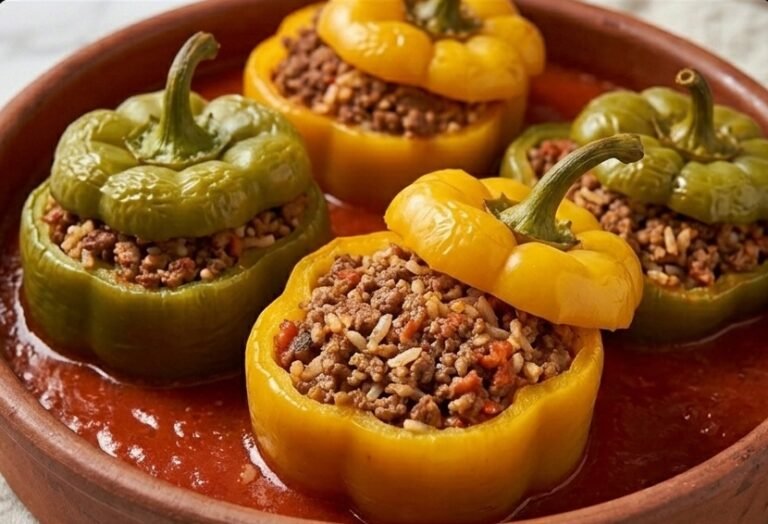 Tradicionalne punjene paprike iz rerne | Sočan domaći ručak u